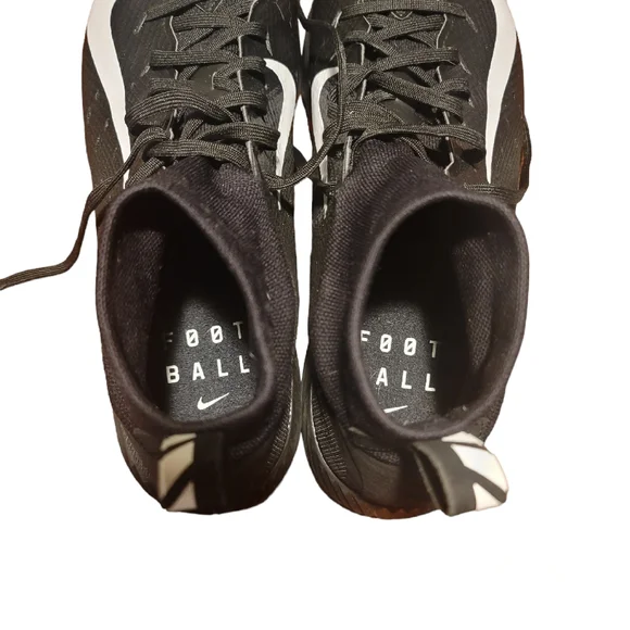 Nike Vapor Untouchable Speed Turf 2 Football Shoes Black/ White Size 12 - Picture 6 of 7